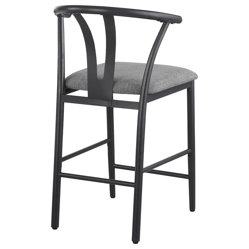 Tazman - Counter Height Dining Side Chair (Set of 2) - Gray by HouseOfZazla