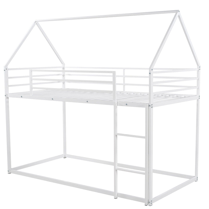 House Bunk Bed With Built In Ladder by HouseOfZazla