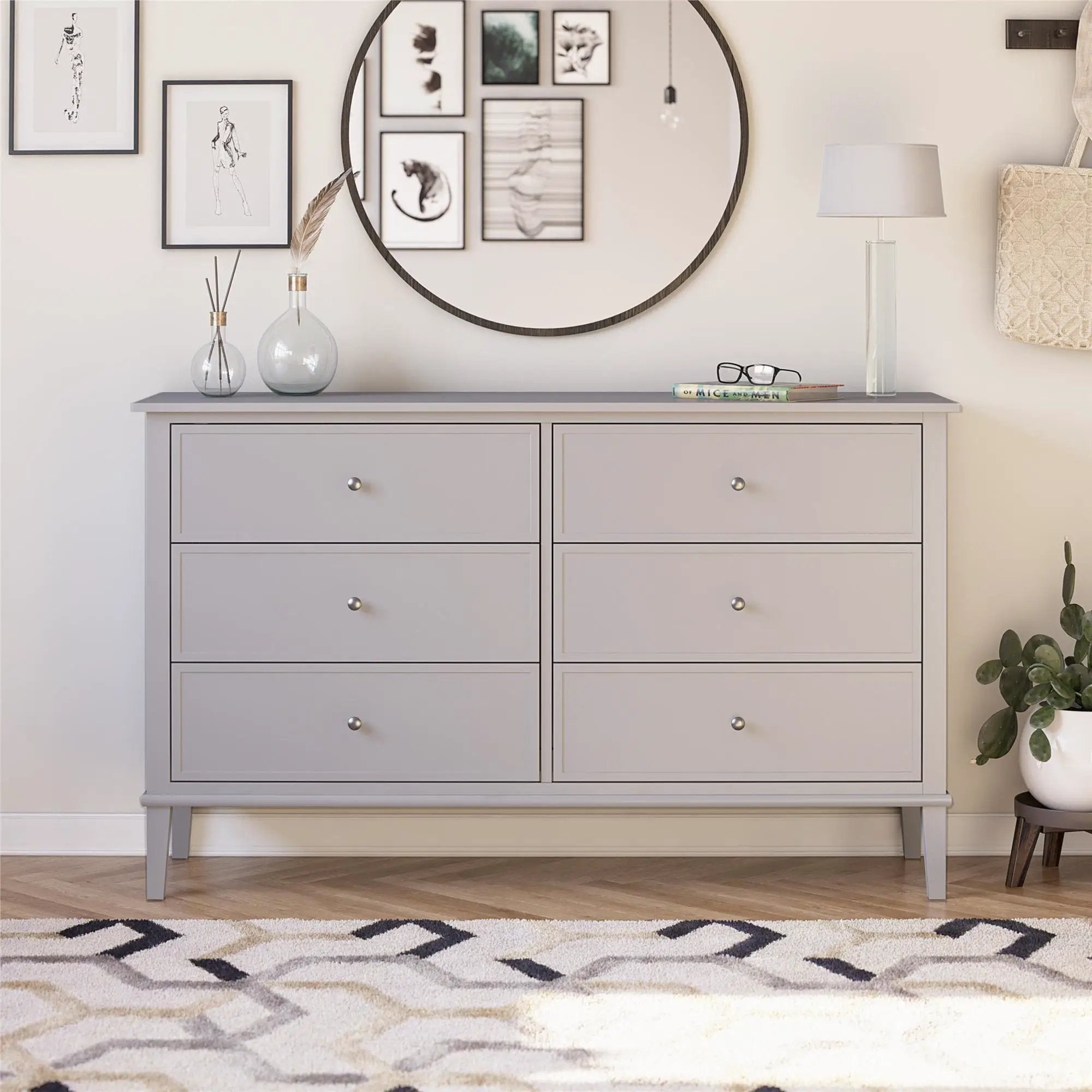 Franklin - 6 Drawer Dresser by Unique Piece Furniture