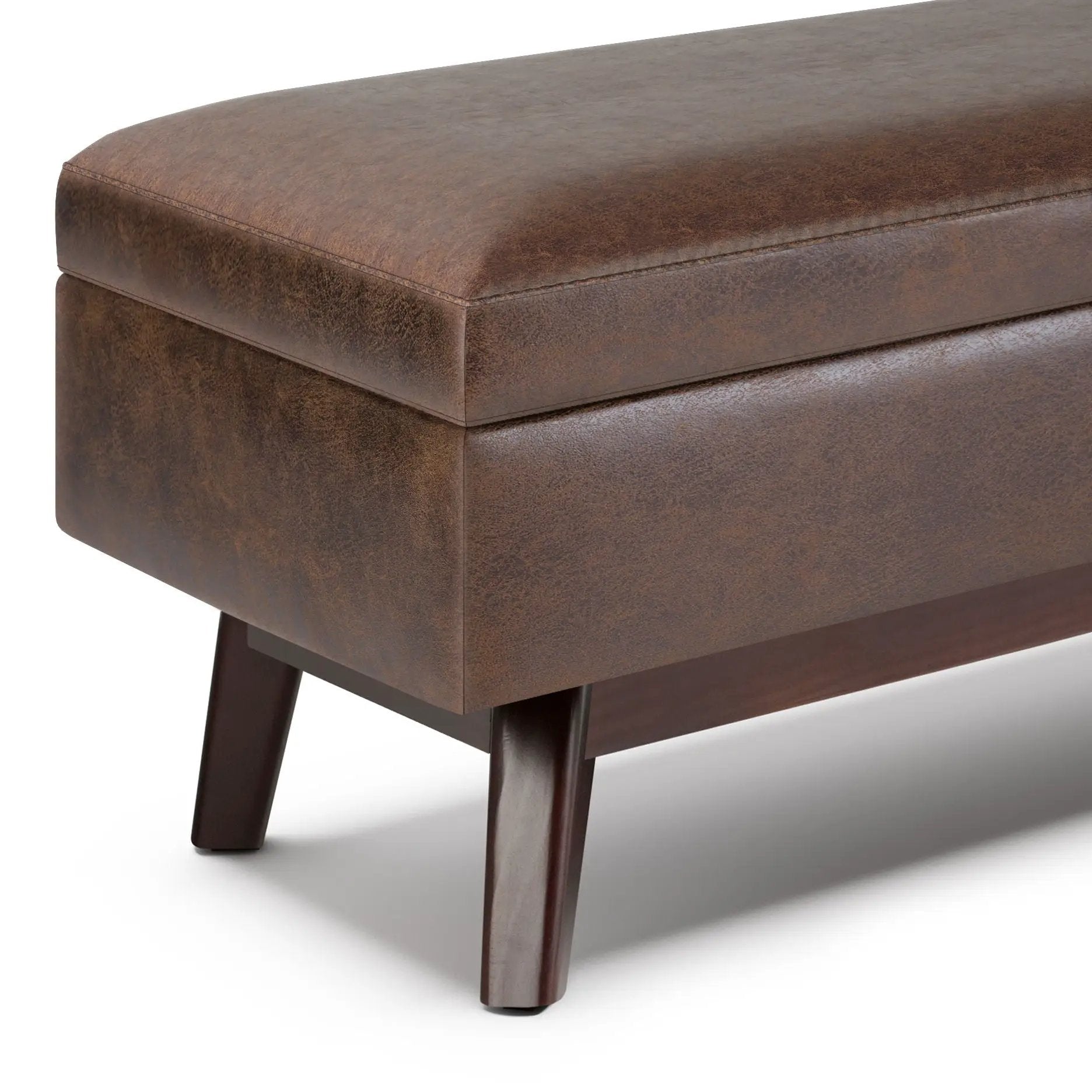 Owen - Upholstered Rectangular Storage Ottoman by HouseOfZazla