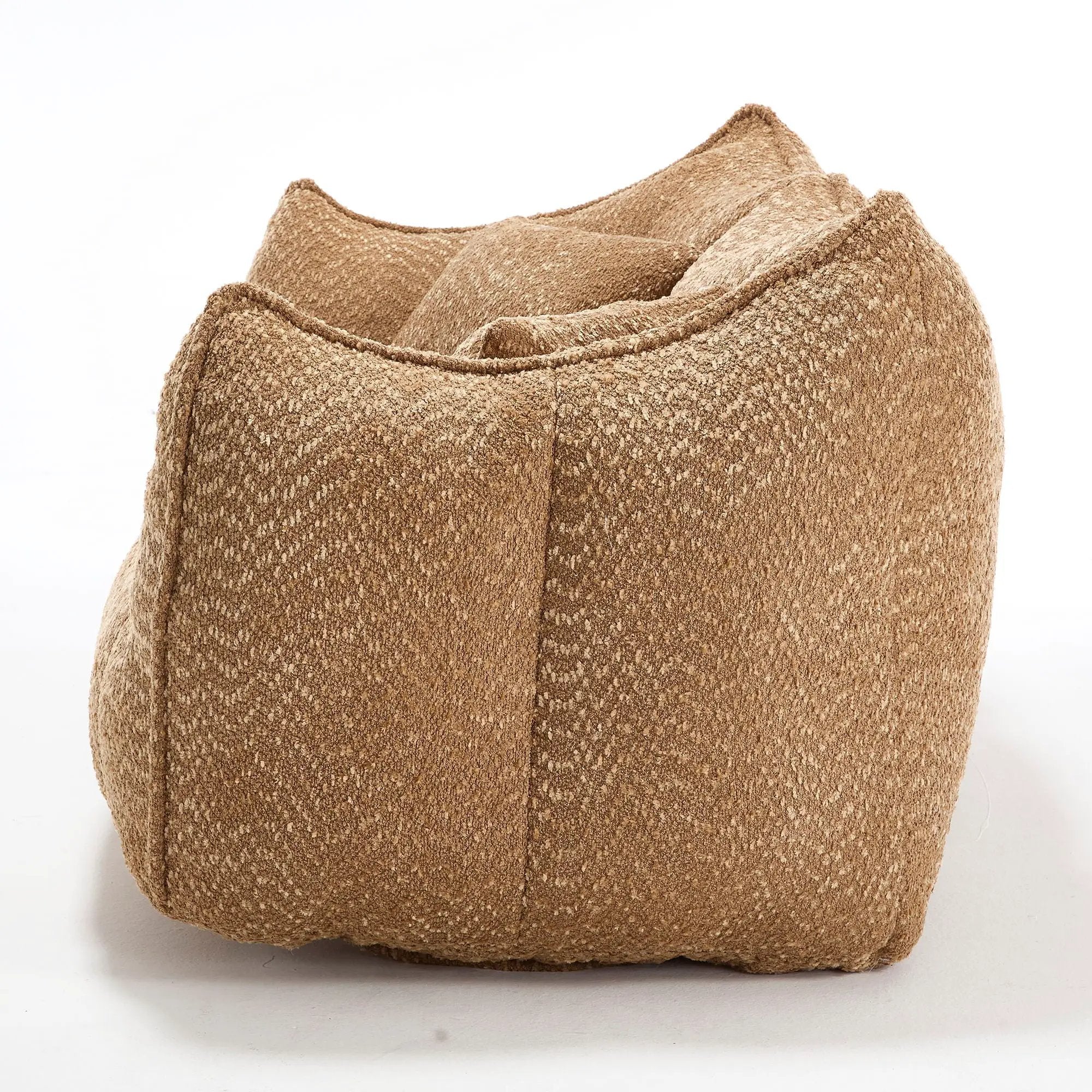 Comfortable Dual Beanbag Chair With High Resilience Foam Core For 2 People by HouseOfZazla