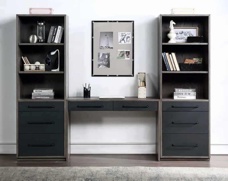 Estevon - Bookcase - Gray Oak by Unique Piece Furniture