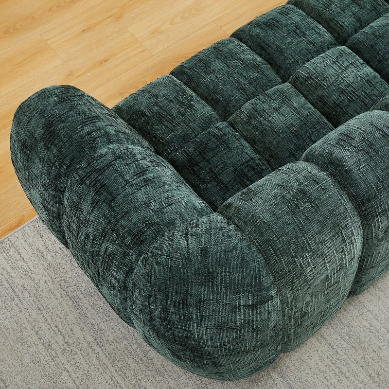 Modern Sofa With Piano Key Backrest by HouseOfZazla