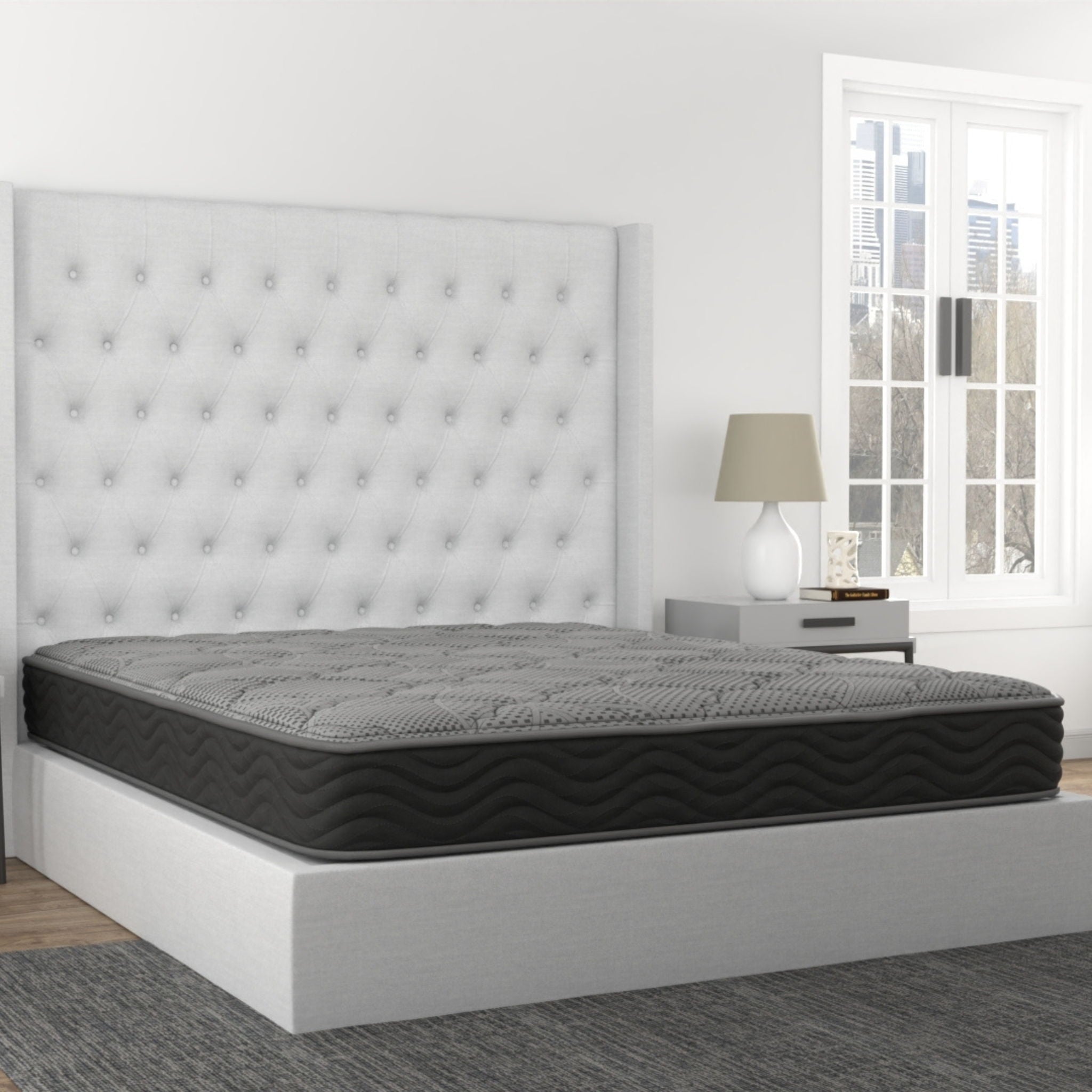 CS Hybrid - 8" Pocket Coil Mattress by HouseOfZazla