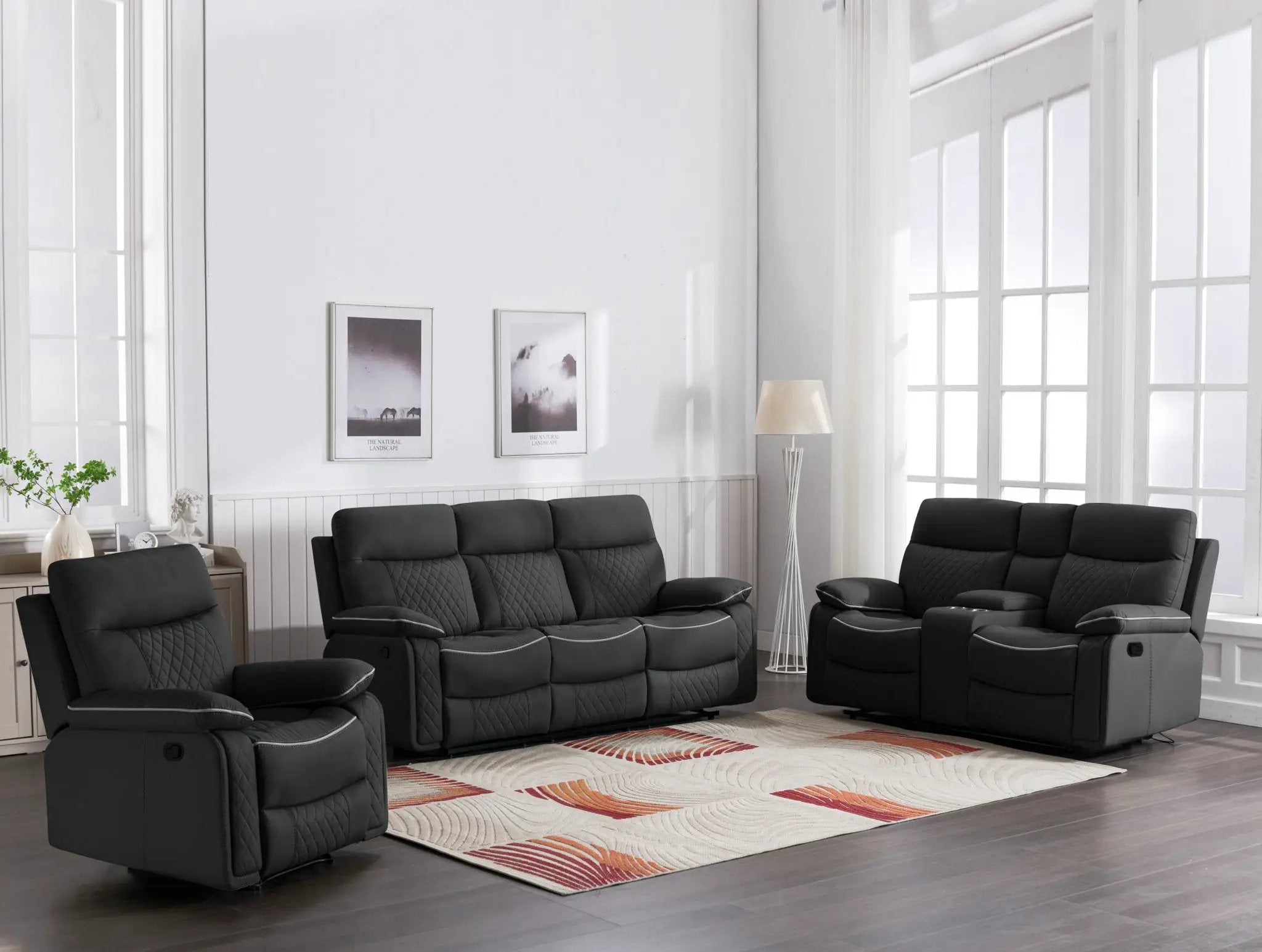 Reclining Comfortable Sofa by Unique Piece Furniture