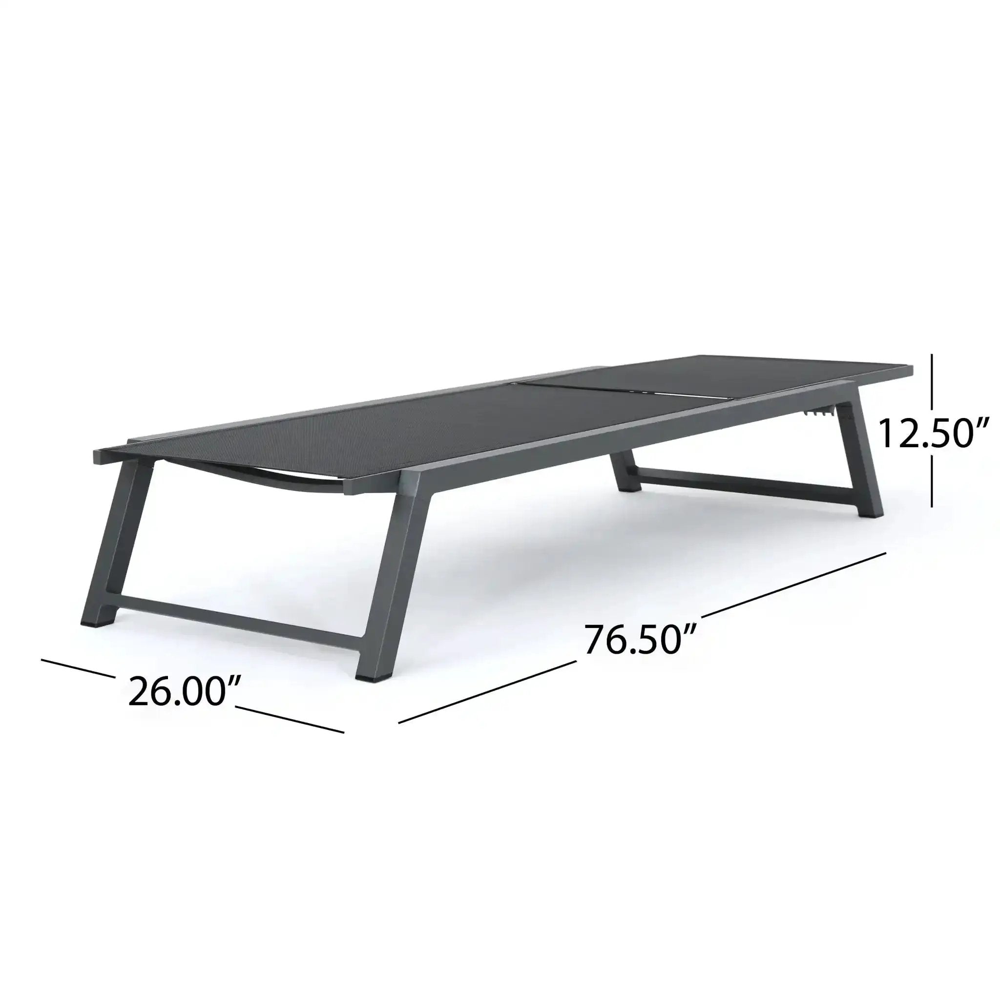 Myers Modern Chaise Lounge Set With Adjustable Back by HouseOfZazla