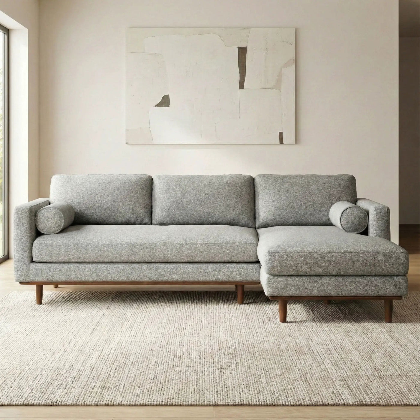 Morrison - Upholstered Sectional Sofa by HouseOfZazla