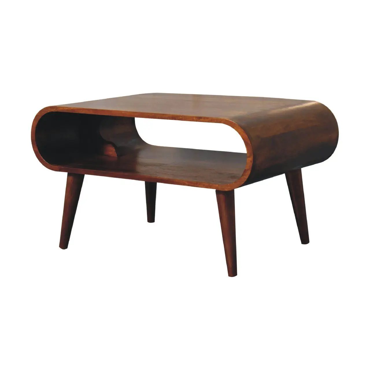 Solid Wood Open Coffee Table by Unique Piece Furniture