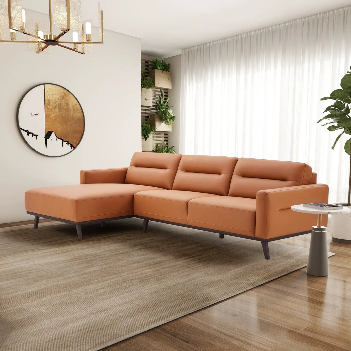 Ella - L-Shaped Sectional Couch by HouseOfZazla