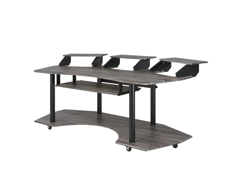 Eleazar - Music Recording Studio Desk - Wood by Unique Piece Furniture