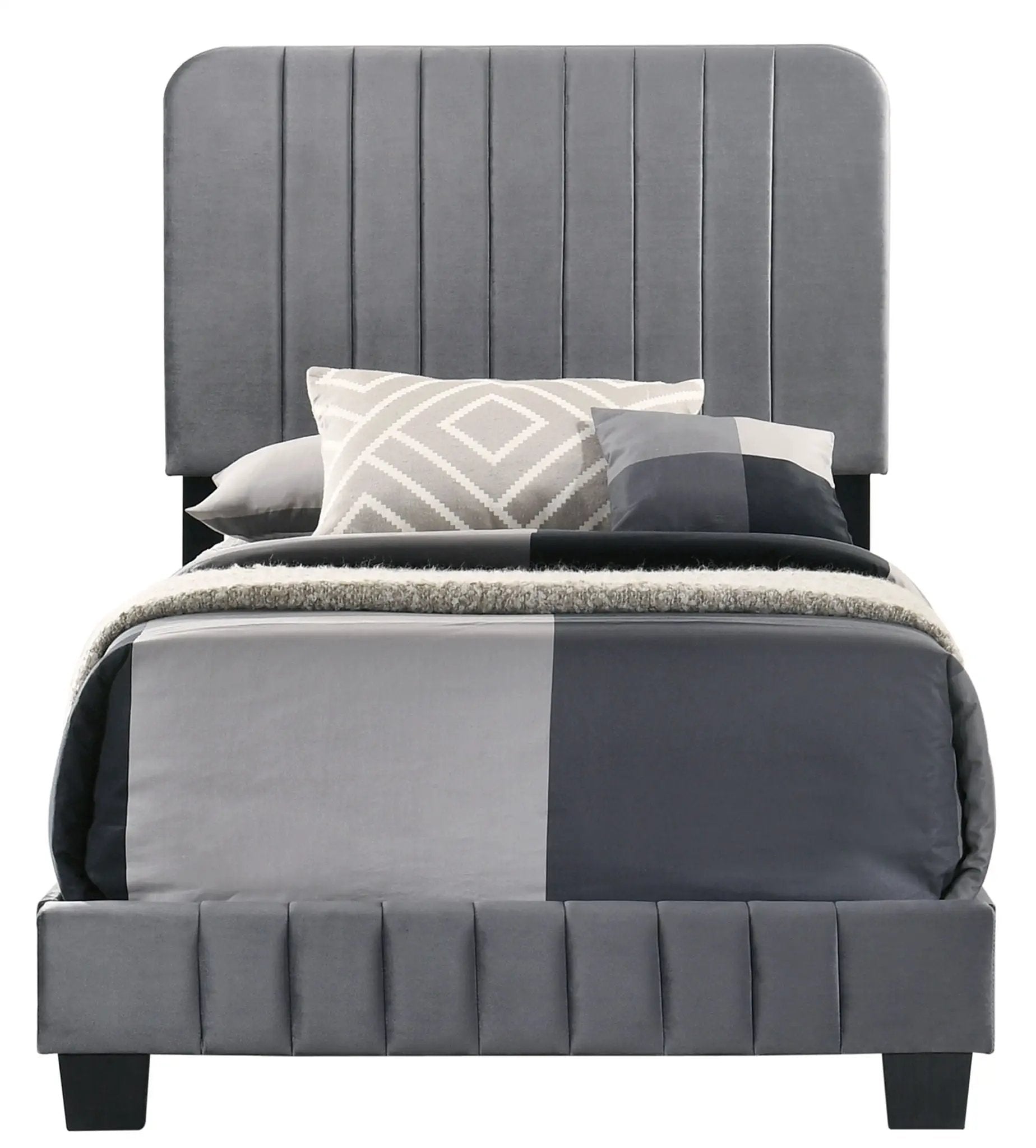 Channel Tufted Bed by HouseOfZazla