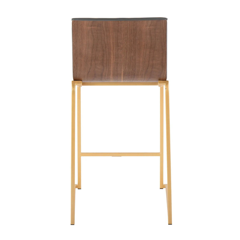 Mason Mara - Contemporary Design Fixed Height Counter Stool (Set of 2) by Unique Piece Furniture