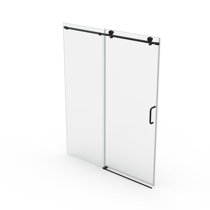 56" - 60" W x 76" H Single Sliding Frameless Shower Door by HouseOfZazla