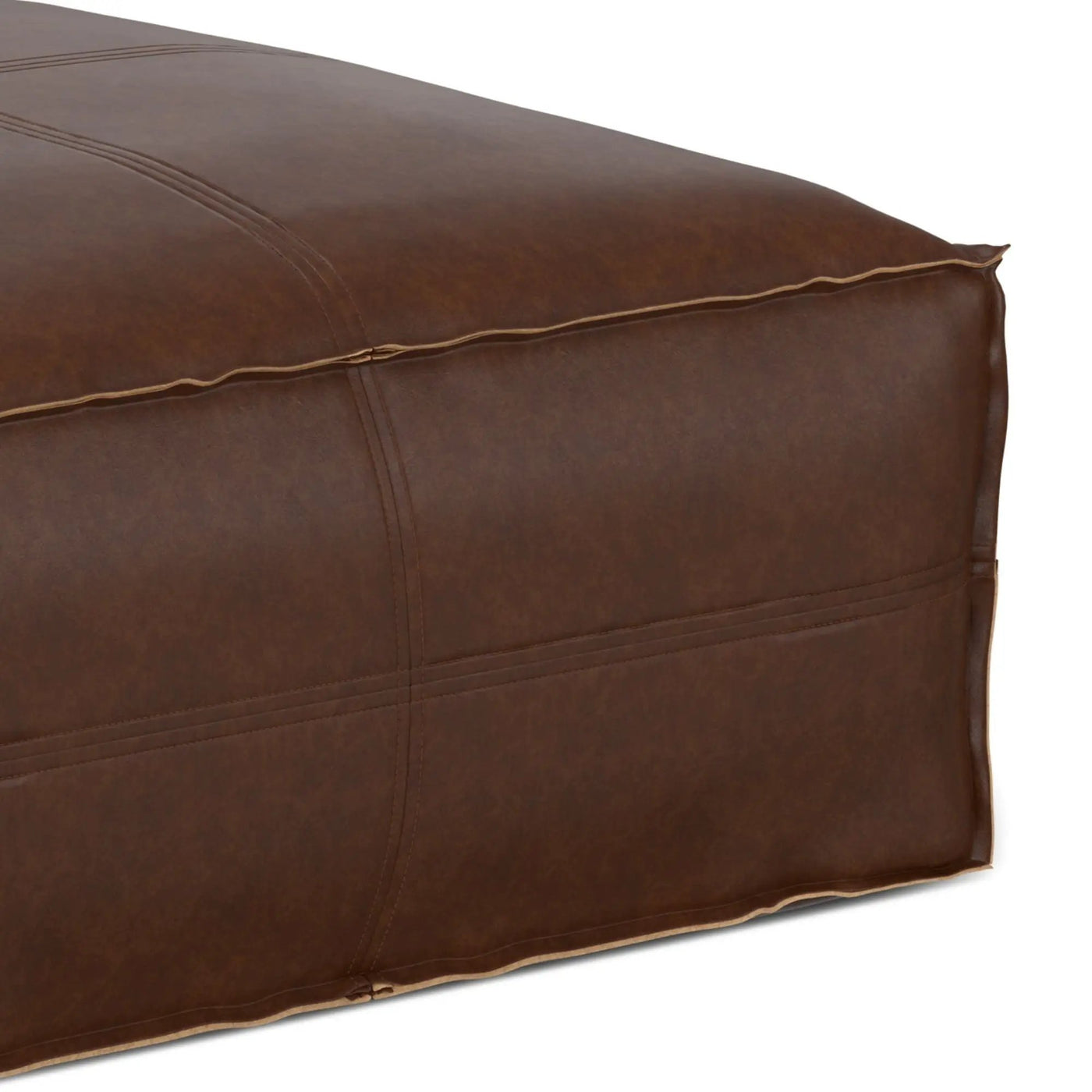 Brody - Large Square, Coffee Table Pouf by HouseOfZazla