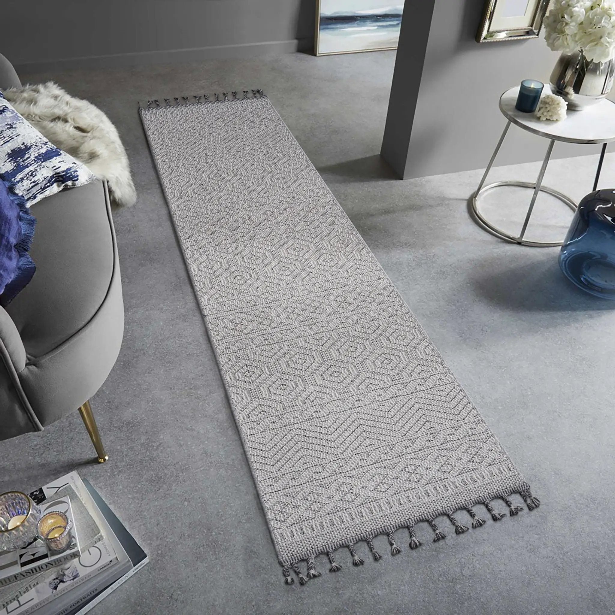 Guros - Geometric Indoor / Outdoor Area Rug by Unique Piece Furniture