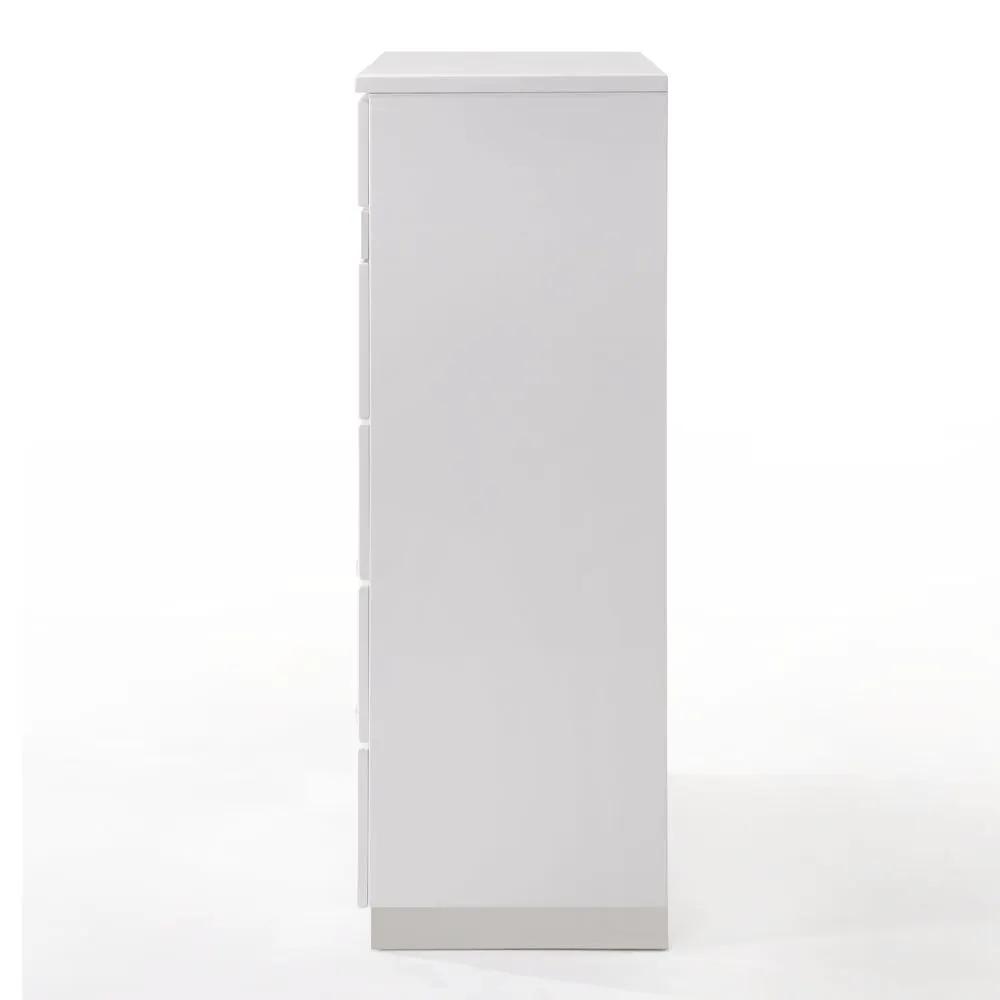 Naima II - Chest - White High Gloss by Unique Piece Furniture