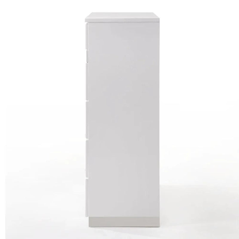 Naima II - Chest - White High Gloss by Unique Piece Furniture
