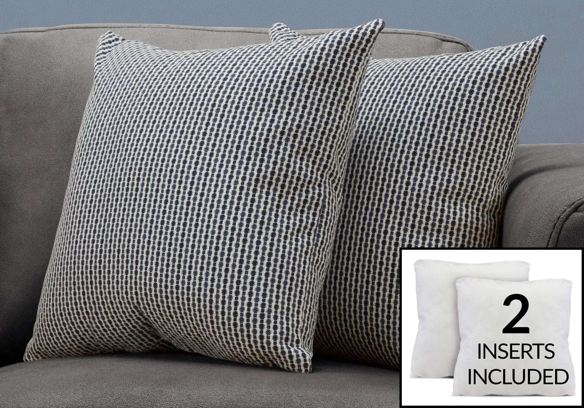 8th Street Square Decorative Throw Pillows with Insert by HouseOfZazla