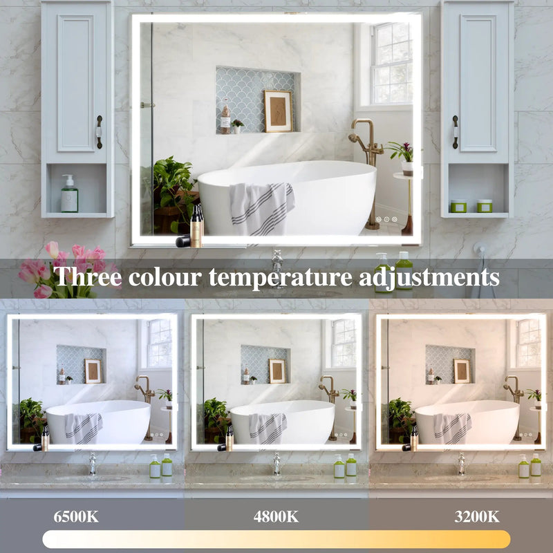 32x40 Inch LED Bathroom Vanity Mirror by HouseOfZazla