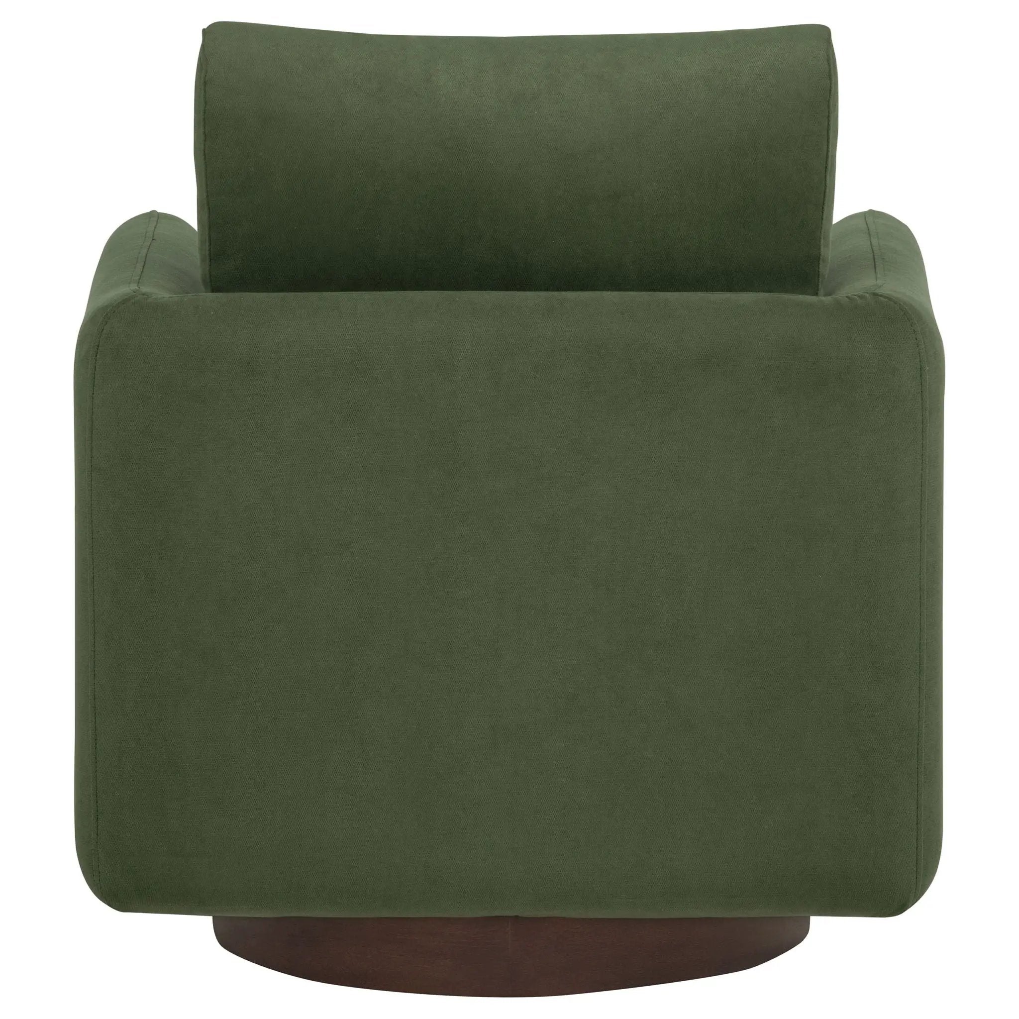 Iris Fabric Upholstered Swivel Accent Chair Matcha by Unique Piece Furniture