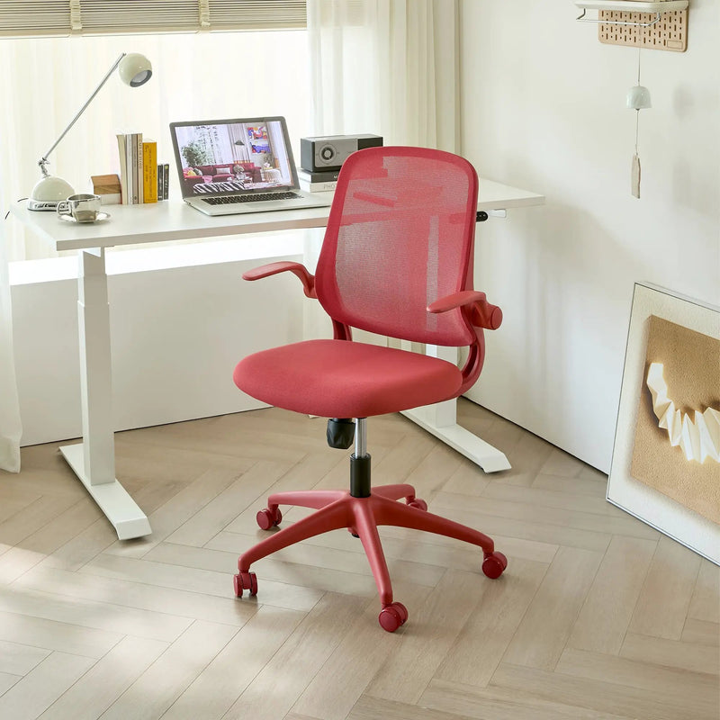 Ergonomic Color Office Chair - 350LBS Capacity, Red by HouseOfZazla