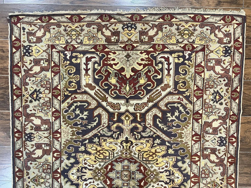 Antique Caucasian Rug, Kuba Seychour Rug, Handmade Wool Oriental Carpet, Azerbaijan Rug by Jewel Rugs