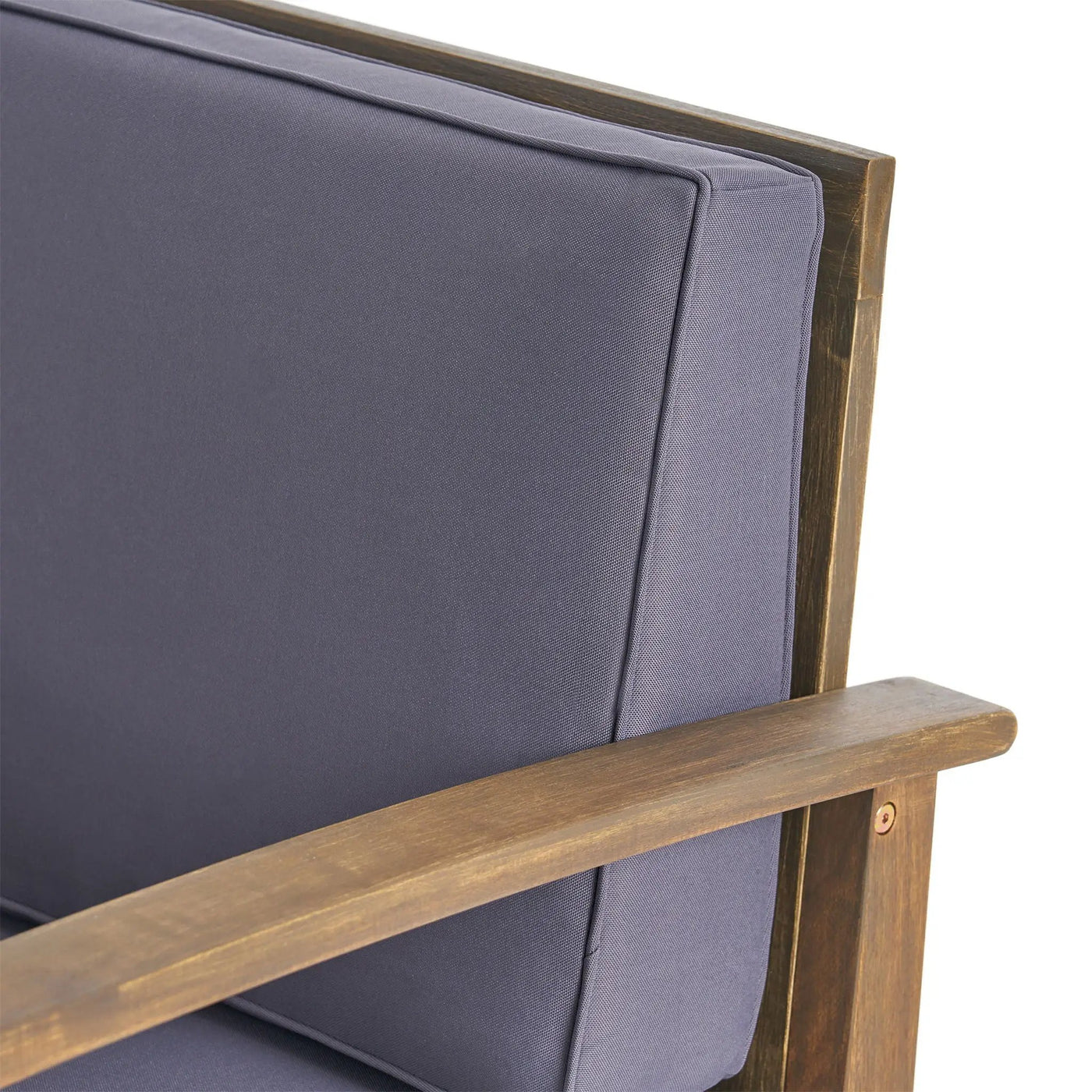 Perla Contemporary Club Chair with Water Resistant Cushion by HouseOfZazla