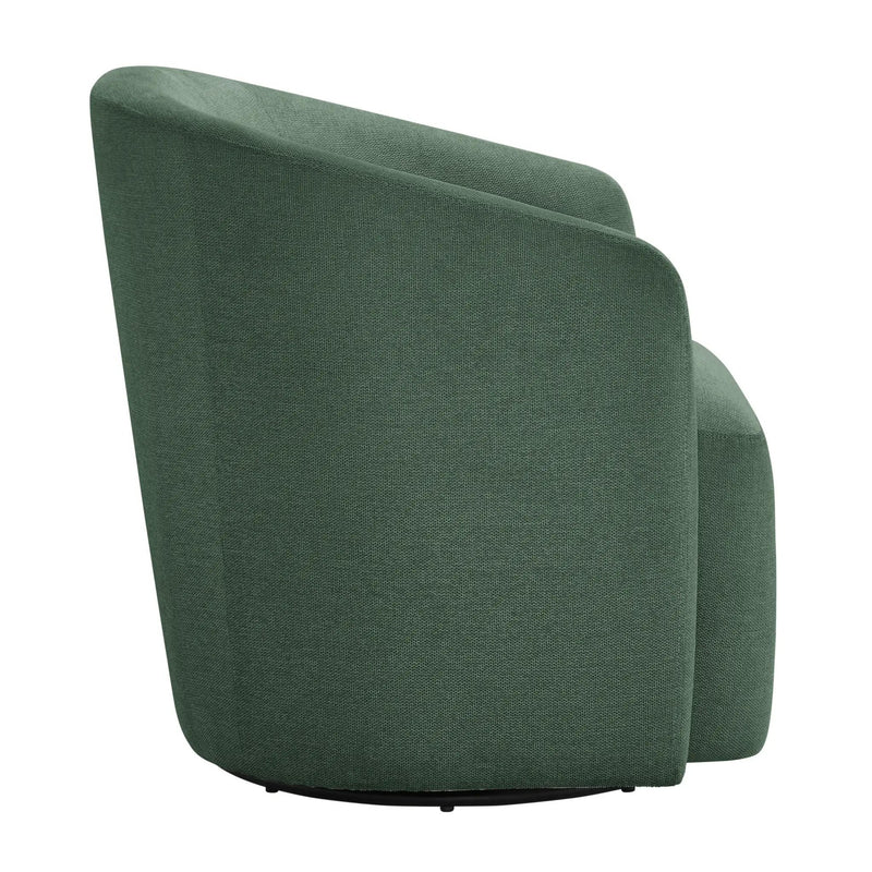 Ardena - Modern Swivel Barrel Chair by HouseOfZazla