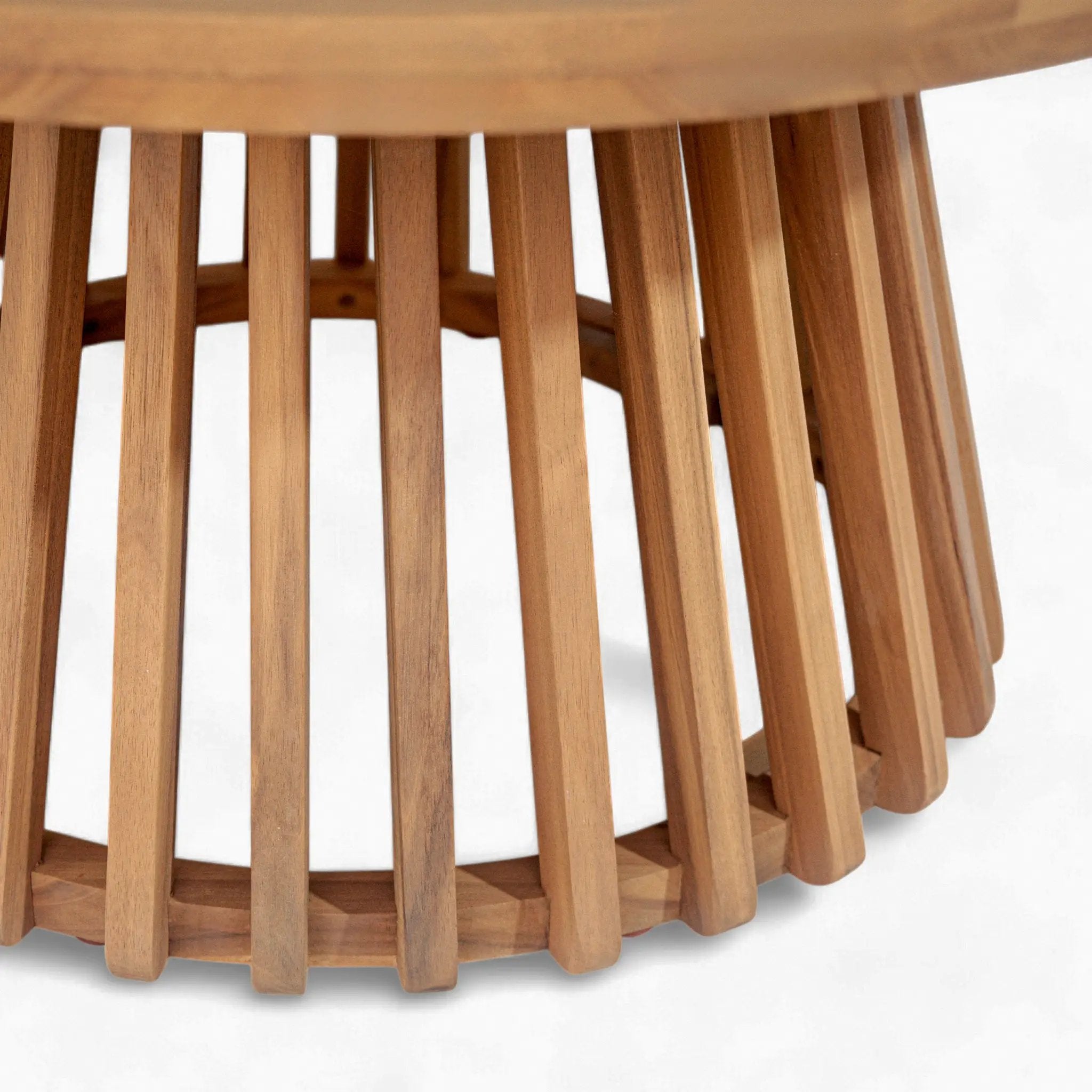 Acacia Wood Patio Coffee Table by HouseOfZazla
