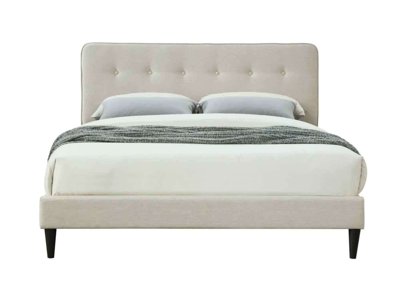 Upholstered Bed Compact With USB by HouseOfZazla