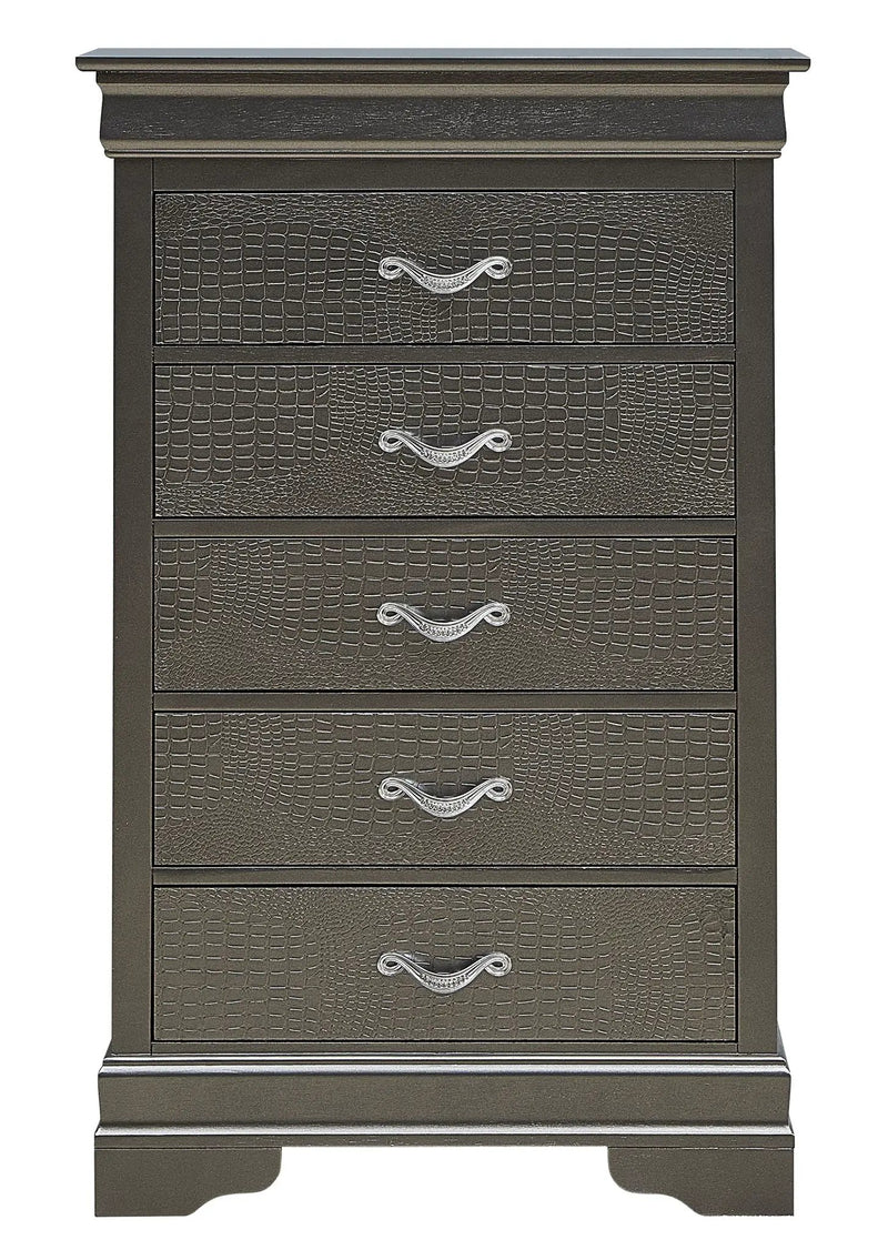 Chest - Metal Black by Unique Piece Furniture