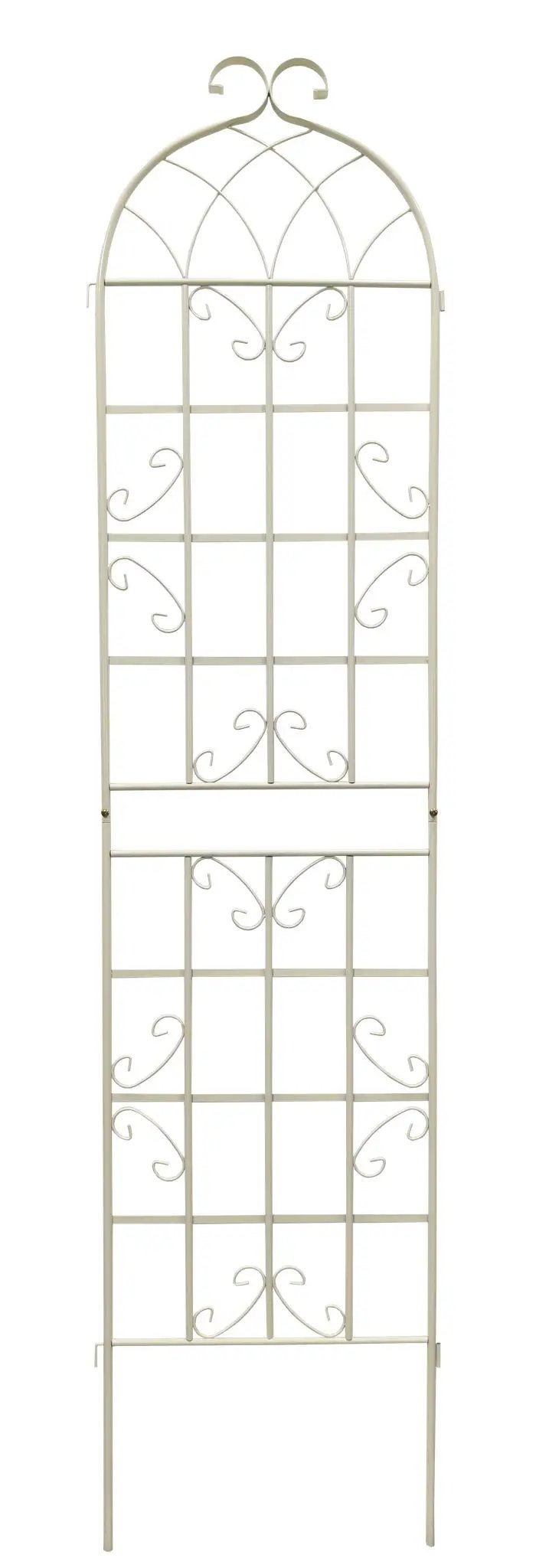 Metal Garden Rustproof Trellis For Climbing Plants Outdoor Flower Support by HouseOfZazla
