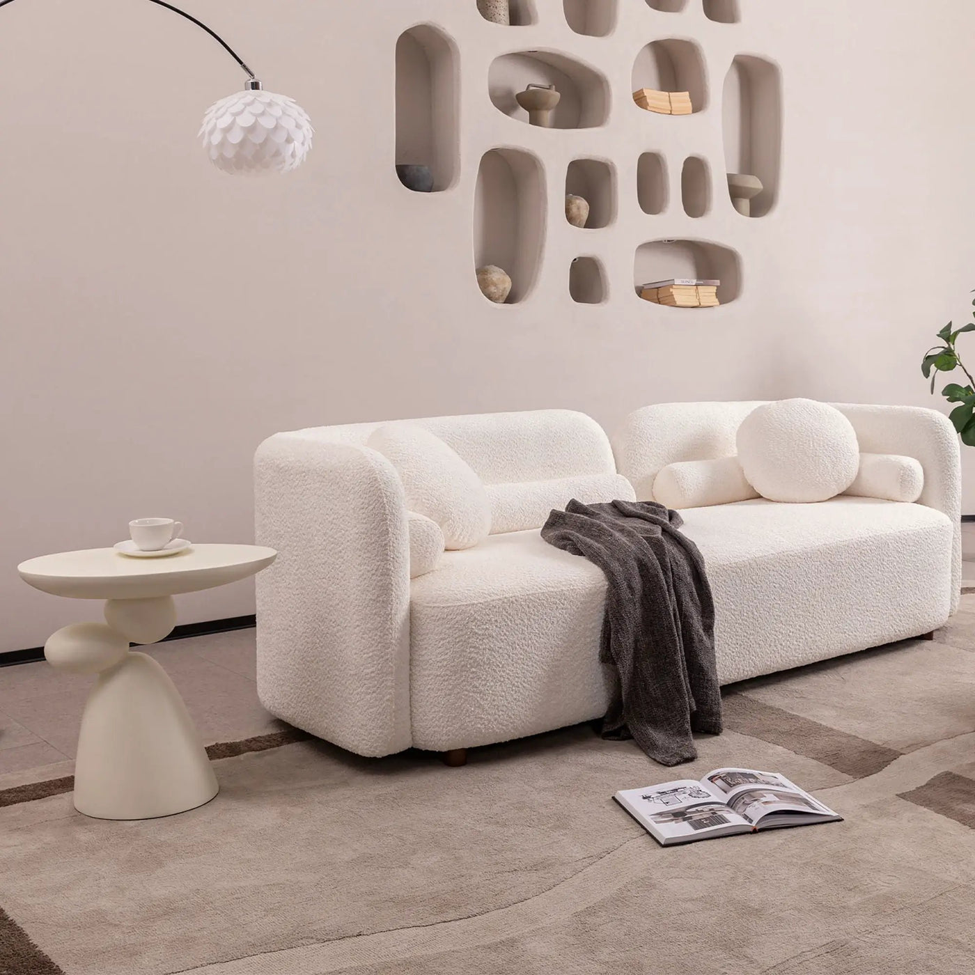 Lucky Stone Shaped Table by HouseOfZazla