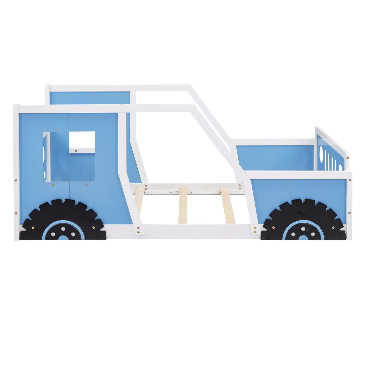 Classic Car Shaped Platform Bed With Wheels by HouseOfZazla