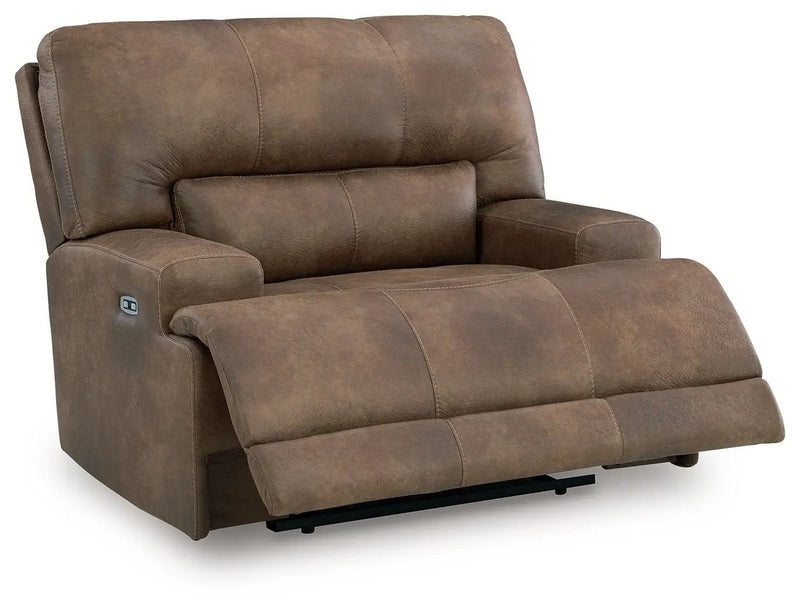 Beckley Place - Power Recliner With Adjustable Headrest - Earth by Unique Piece Furniture