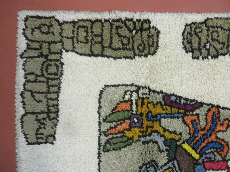 4' X 7' Vintage Handmade Knotted Tribal Nomadic Shag Wool Rug Carpet Prince by Jewel Rugs