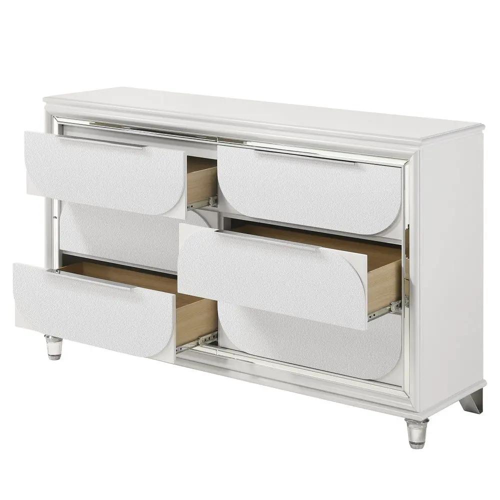 Tarian - Dresser - Pearl White by Unique Piece Furniture