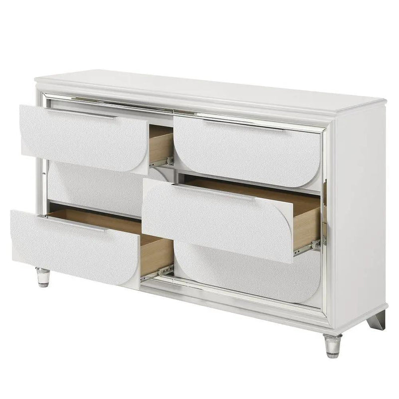 Tarian - Dresser - Pearl White by Unique Piece Furniture
