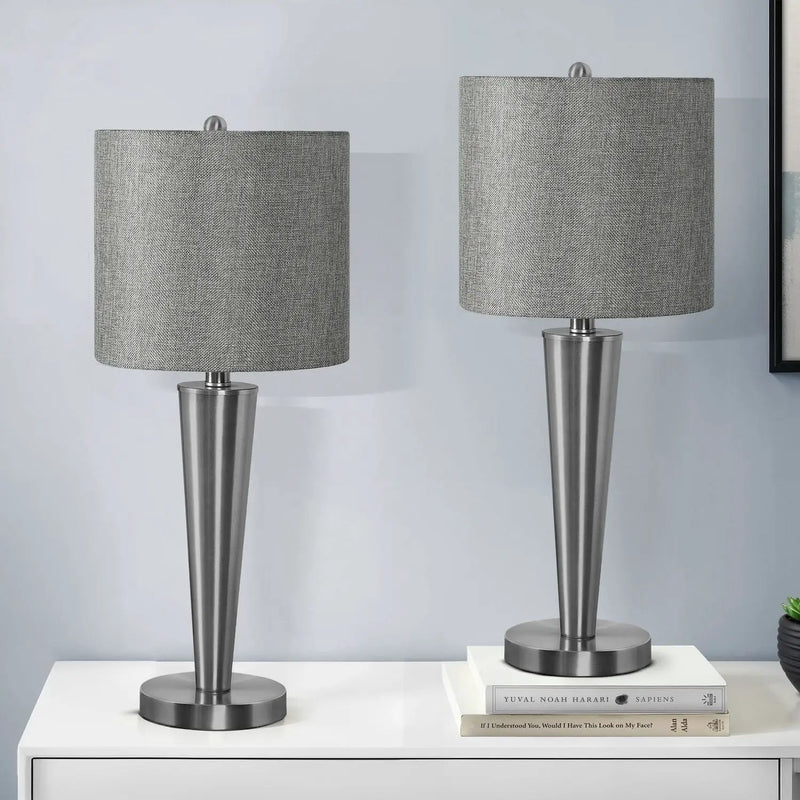Lighting, Table Lamp, USB Port Included, Contemporary (Set of 2) by Unique Piece Furniture