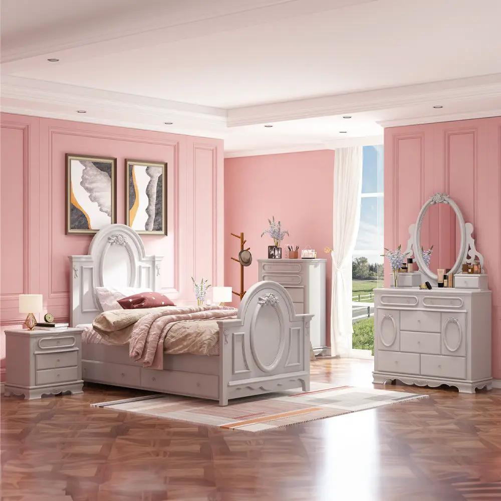 Flora - Panel Bed by Unique Piece Furniture