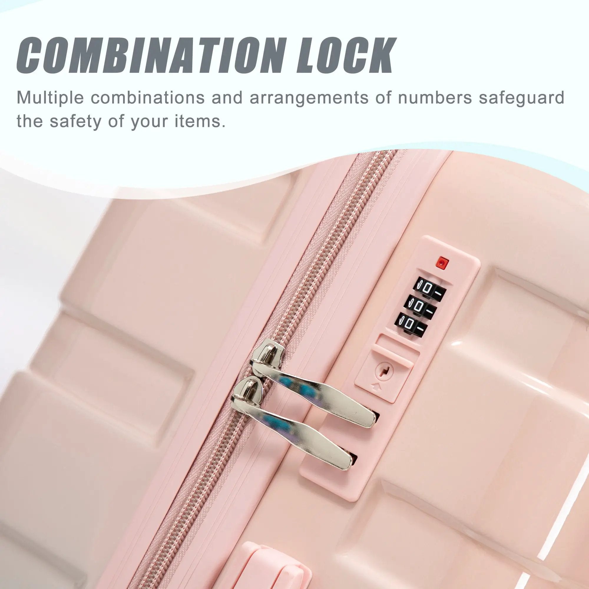 20"/24"/28" 3-Piece Set in Gradient Color Luggage by HouseOfZazla