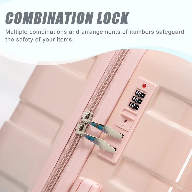 20"/24"/28" 3-Piece Set in Gradient Color Luggage by HouseOfZazla