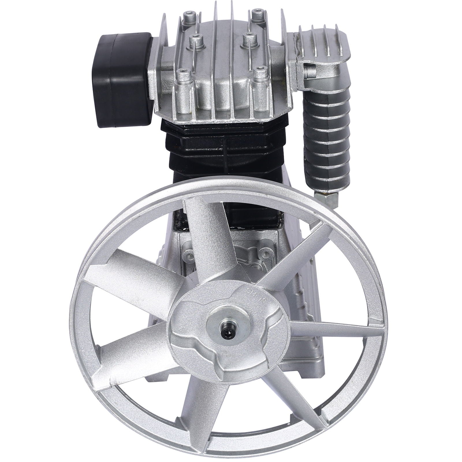Piston 2Hp Air Compressor Head Pump 115Psi 1.5Kw - Silver by HouseOfZazla