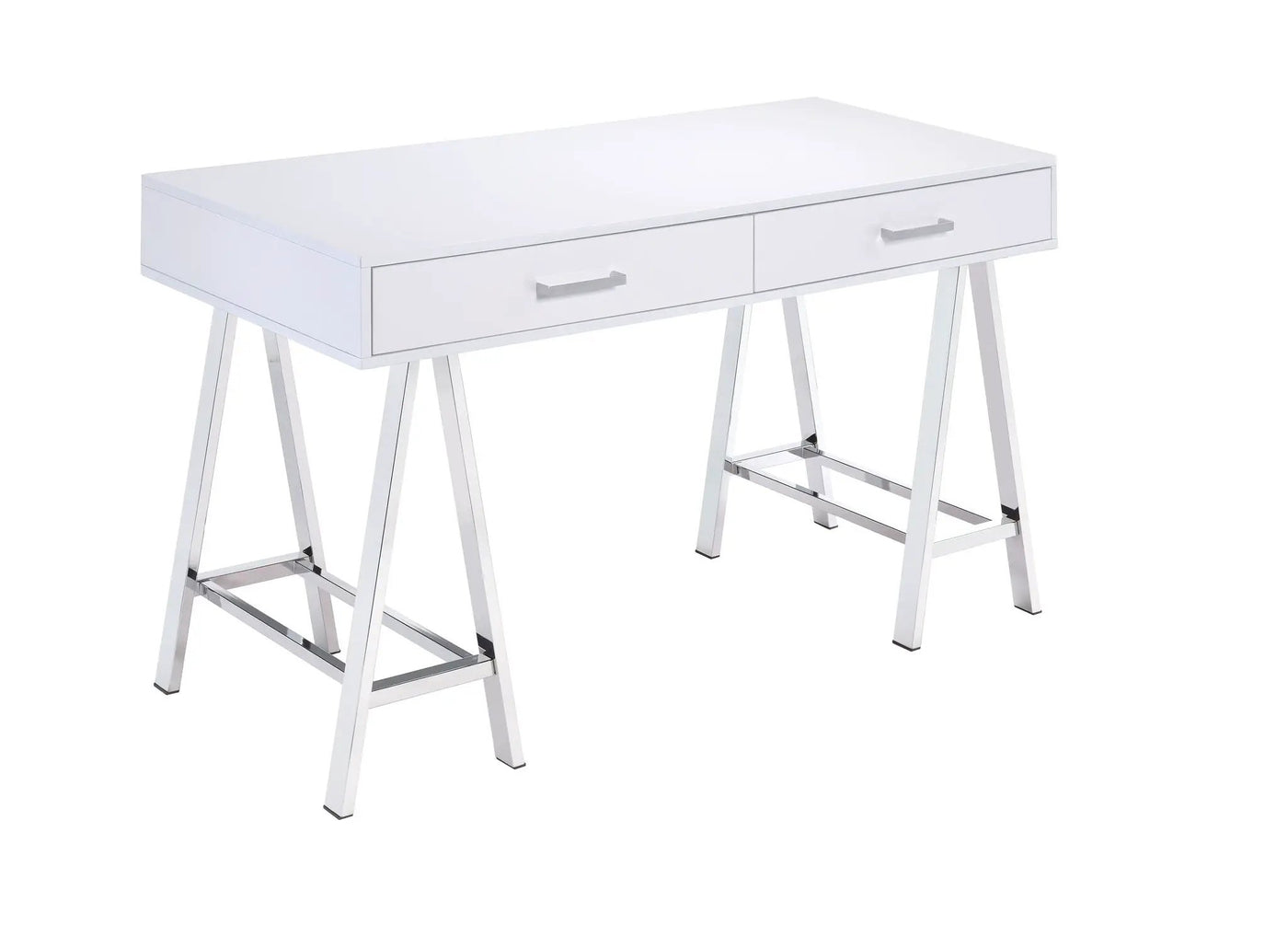 Coleen - High Gloss Writing Desk With USB by HouseOfZazla