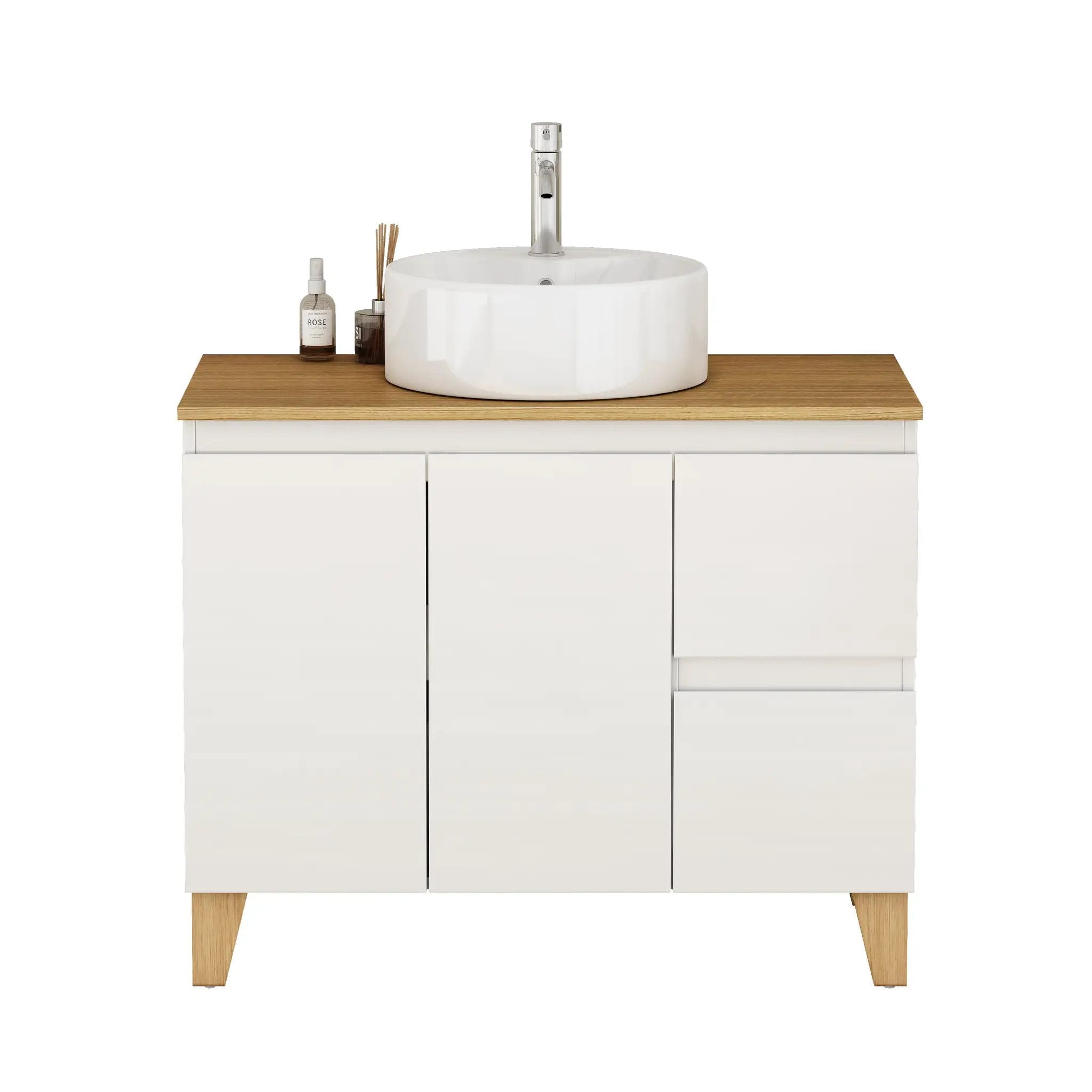 36-Inch Modern Bathroom Vanity with Sink Combo by HouseOfZazla