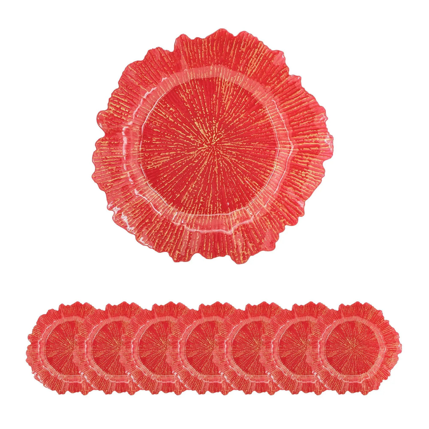 Plastic Charger Plate (Set of 8) by HouseOfZazla
