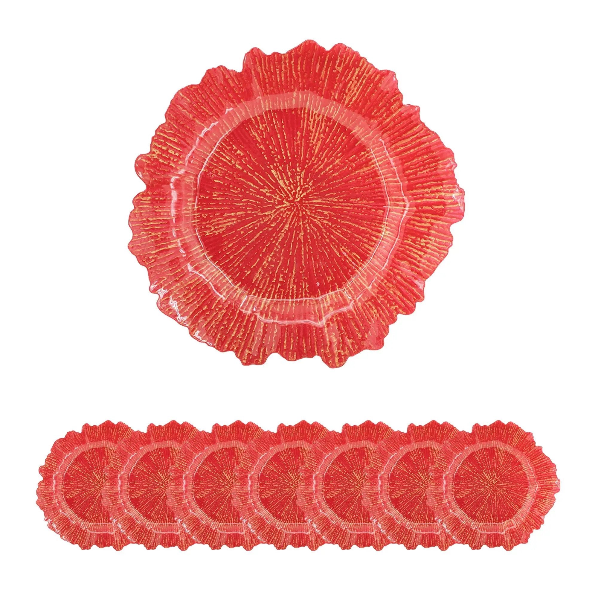 Plastic Charger Plate (Set of 8) by Unique Piece Furniture