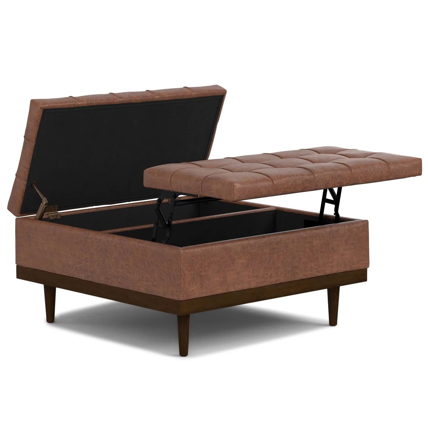 Mariah - Upholstered Lift Top Table Storage Ottoman by Unique Piece Furniture