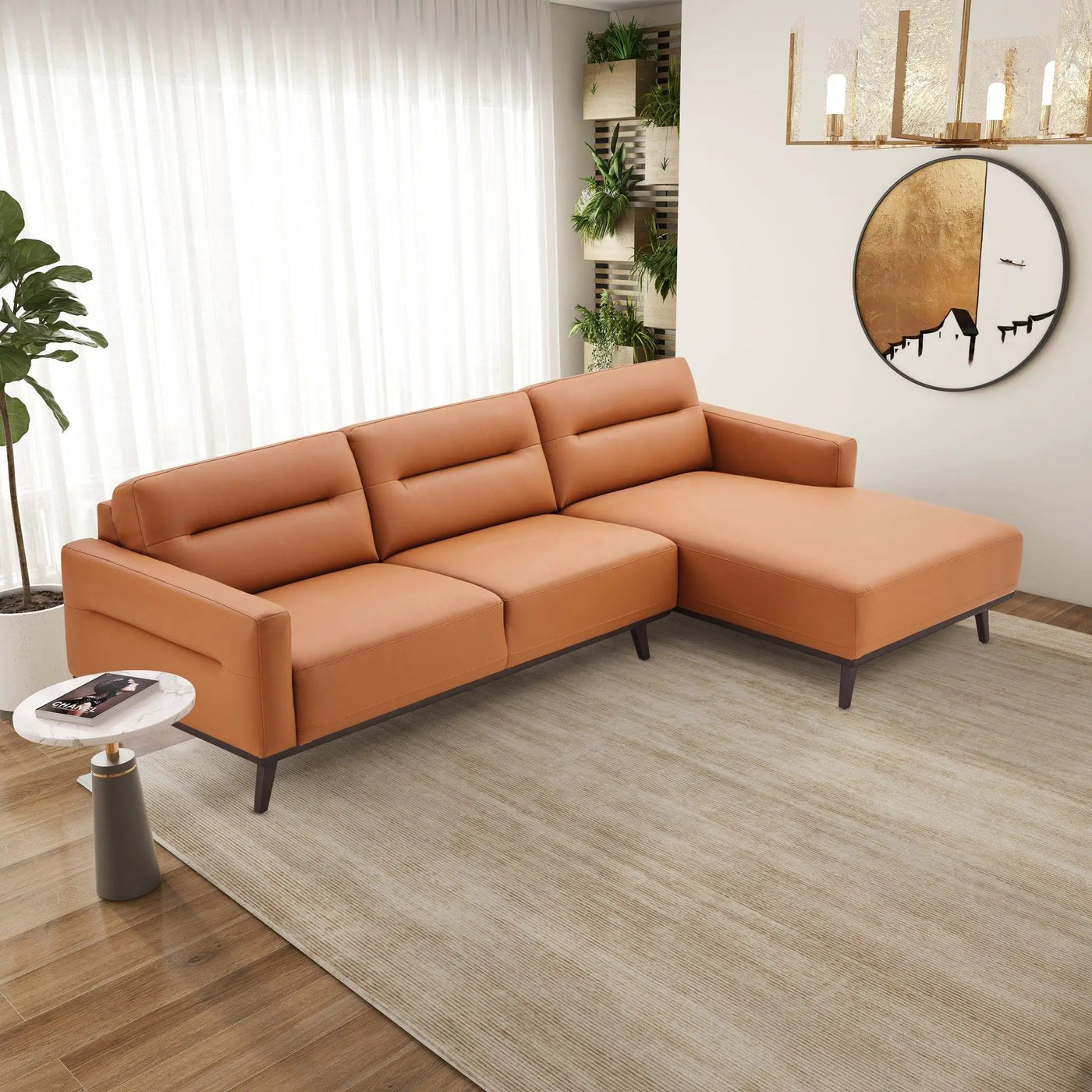 Ella - L-Shaped Sectional Couch by Unique Piece Furniture