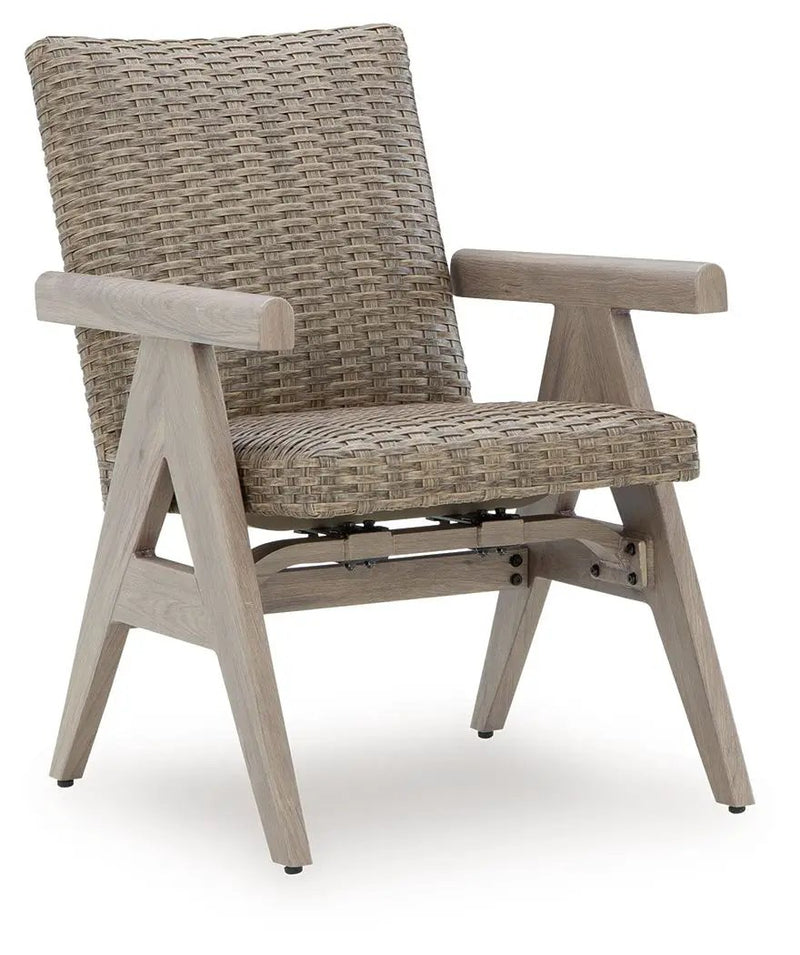 Cliff Trails - Rocking Arm Chair (Set of 2) - Beige by Unique Piece Furniture